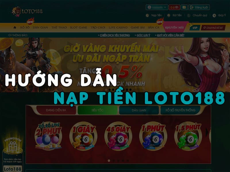 hướng dẫn nạp tiền 