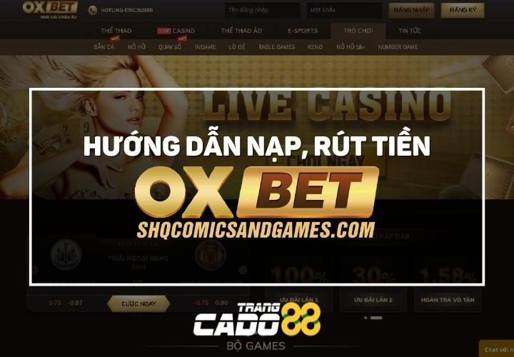 nạp tiền oxbet rút tiền oxbet