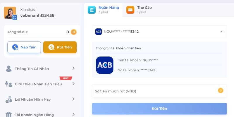 Quy trình để rút tiền One88 nhanh chóng