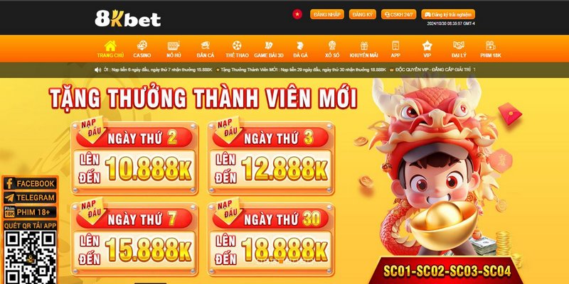 8KBET là nhà cái online đẳng cấp hàng đầu hiện nay