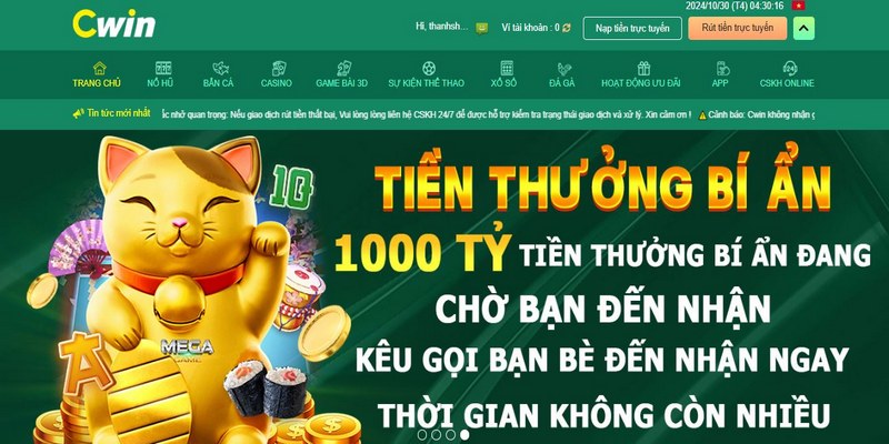 CWIN là thương hiệu nhà cái uy tín tại châu Á