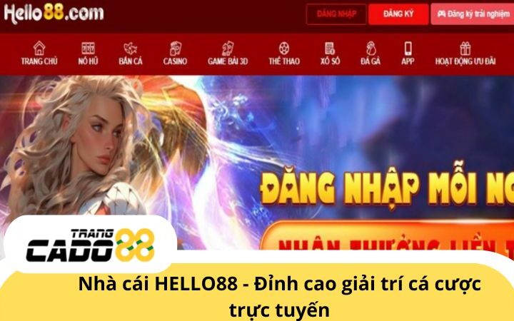 HELLO88 - Nhà cái cá cược trực tuyến giải trí đỉnh cao