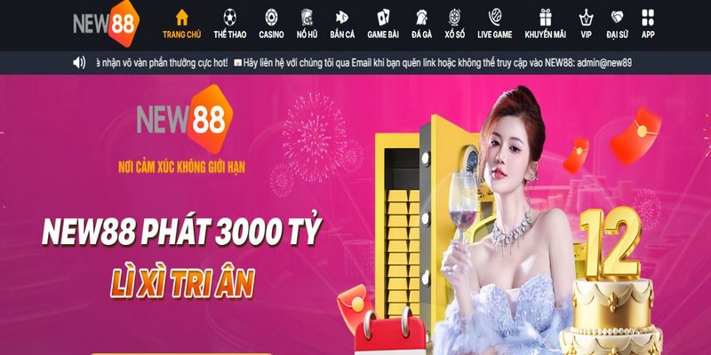 Nhà cái NEW88 nổi tiếng trên thị trường châu Á