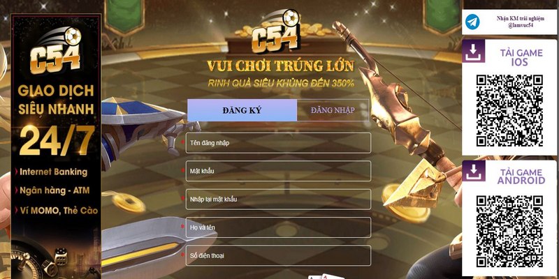 Đăng ký tham gia làm hội viên dễ dàng cùng nhà cái quốc tế